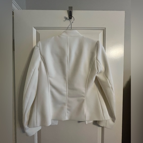 Vince Camuto White Modern Blazer Size XXS - Picture 4 of 5